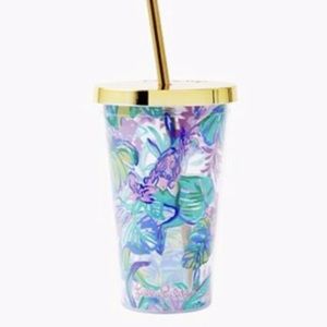 Lilly Pulitzer NIB mermaid in the shade tumbler